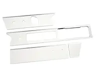 Aluminium-Armaturenbrett-Zierleisten-Set. Porsche 911/912 1969-1973 LHD Autos - 9334A, 9334RSR, 91155201300LHD - DAMS91115, DA-MS91115, DAMS91115F, DAMS91115RD