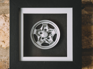 Modello ruota Cookie Cutter Porsche Art - Scatola incorniciata scala 1:8 - 91136102340, 91136102393