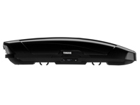 Coffre de Toit Thule Motion XT Sport 300L Noir Brillant pour Porsche Cayenne / Panamera / Macan / Tycan / 992 / 991 / 997 / 996 - 629601, 95804400025, 95804400026