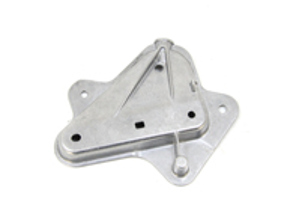 Radiator core support lower bracket. Porsche 970 Panamera - 97050454700, 9A700793100