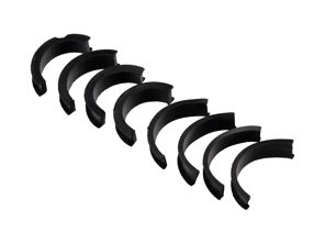 Packers B-G Racing Rubber para soportes de espejo retrovisor gran angular - BGR754