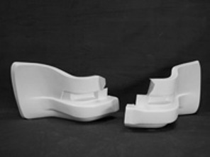 Scatole luminose / angoli posteriori 935 look. Porsche 911/930 1974-89 - TK 329, TK329