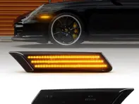 Led side indicator lights Smoked for Porsche 997 - 99763103302, 99763103402, 99763103702, 99763103802