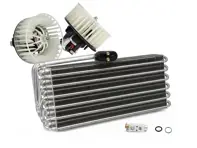 Set di evaporatore e motore del ventilatore dell'aria condizionata (Air Con). Porsche 964 / 993 - 96457390100, 96457201501, 96457201601
