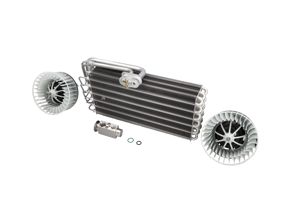 Airconditioning (Air Con) verdamper en ventilator motor set. Porsche 964 / 993 - 96457390100, 96457201501, 96457201601