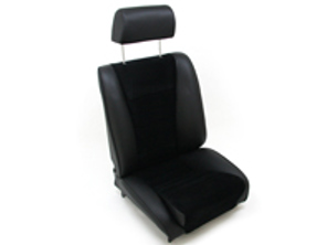 Siège style S avec appuie-tête, similicuir / velours côtelé. Porsche 911 69-73 - SET11102, SET111102, SET111103, SET111106, SET111108