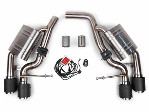 Fabspeed Valvetronic Exhaust System. Porsche Macan 2.0L   (2014-2018) - FS.POR.14MCN2L.VLVP, FS.POR.14MCN2L.VLVB, FS.POR.14MCN2L.VLVCF, 95B253612DY, 95B253611DY, 95B04420037, 95B04420038, 95B04420047, 95B04420048 - FS.POR.14MCN2L.VLV, FS.POR.14MCN2L.VLVP, FS.POR.14MCN2L.VLVB, FS.POR.14MCN2L.VLVCF