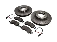Bremsbeläge und Bremsscheibenpaket VORN Porsche 991.2 - 9P1615301, 9P1615302, 99135194702, 99160918100