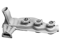 Exhaust heat exchangers, Mild Steel, Painted. Porsche 911 1984-89 - 91.104, 91.104S, 1623103900, 1623104000, 93021102901 - 1623103900