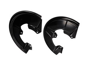 Bremsscheiben Abdeckbleche 2er Set Vorne Porsche 964 96435180402, - 96435180302, 96435180402