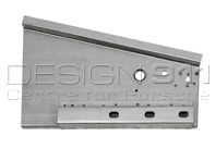 Zijkant accubak. Porsche 356A - 64450103300, 64450103400, PP139L, PP139R, P139L, P139R