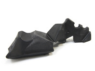Protección contra salpicaduras de espuma en el alerón delantero. Porsche Boxster Spyder / 981 Caimán / Caimán GT4 / 991 / 718 GT4 - 99157251400
