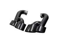 DesignTek Terminali di scarico quad tube 'MID-NIGHT BLACK EDITION' per Porsche 957 Cayenne - 3606405702, 95511125140, 95511125171, 95511125240, 95511125271, 95511125150, 95511125250, 95511125230, 95511125130