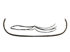 Moldura de paragolpes trasero. Porsche 356B / 356C - 64450504307, 64450543305, 64450541305, PCG50504307 - 1684400206