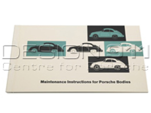 Maintenance instructions in ENGLISH. Porsche 356 A 55-63 - PCG460520