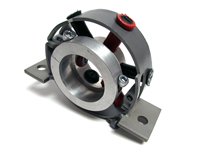 Propshaft repair clamping support mount. Porsche Macan