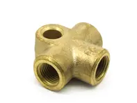 Té de distribution de conduite de frein. Porsche 356 / 911 / 924S / 928 / 944 / 964 / 968 - 91435566700, 91435566701