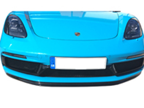 Set di griglie in acciaio inossidabile per paraurti anteriore ZunSport. Porsche 718 Boxster GTS / 718 Cayman GTS - ZPR70718, ZPR70718B, ZPR70718, ZPR70718B