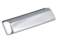 Dashboard decorative moulding (passenger side) Galvano silver. Porsche 991.1 / Boxster / Cayman - 99155238703V08, 99155238700V08, 99155238701V08