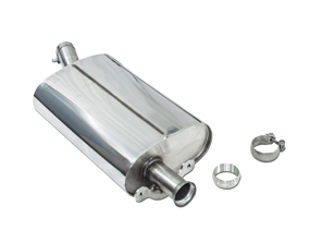 Sport einddemper voor Porsche 944 S2 3.0L M44 - 41 CARGRAPHIC N-GT - 94411104103