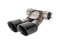 Tuyaux d'échappement Sport NOIR. Porsche 981 Boxster / 981C Cayman - 98104420011, 98104420111