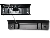 Waschtankhalterung für vordere Trennwand-Nasenplatte. Porsche 1963-73 - 90150103120GRV, 90150103120 - 1680501200, 591024-2