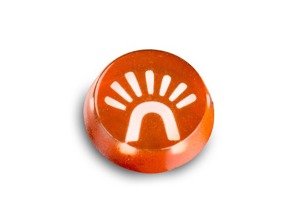 Inserto de interruptor de luz de advertencia de peligro. Porsche 911 65-70 - 90155283600