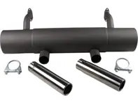 排气消声器/消音器后箱。保时捷 356 A/B/C - 1620603100, PO-92104, 61611101005