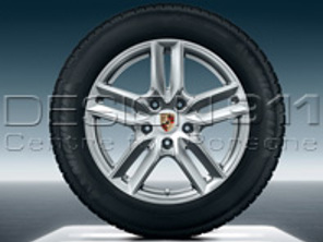 18' Cayenne S Alloy Wheels & Winter Tyres Original Porsche - 95804460104