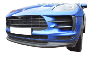 Set griglia anteriore in acciaio inox per paraurti anteriore ZunSport. Porsche Macan S & Base 19-21 - ZPR95119B, ZPR95219B, ZPR95319B, ZPR95519B, ZPR95119B, ZPR95219B, ZPR95319B, ZPR95519B