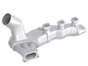 Intercambiador de calor de escape DERECHO. Porsche 964 C2 / C4 - 96421103905, 96421104004, 96421103932