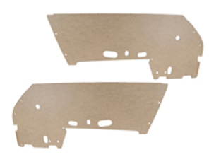 Interior door panels cardboard replacement. Porsche 911 1968-73 - 90155503202, 1689807300, 90155503102