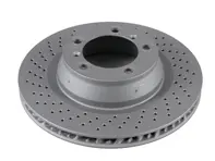 Brake disc rotor, Rear. Standard Coat Z. Porsche 991 3.4L (OE Part No 99135240100 /99135240200) - 460.4502.20, 460.4503.20, 99135240100, 99135240200 - 460.4502.20, 460.4503.20