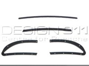 Front bumper top air grille fitting kit. Porsche 997 GT3 - 99757556792