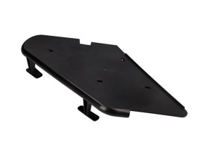 Piastra ammortizzante posteriore 1/4 di ventilazione. Porsche 987 Boxster/987C Cayman - 98757564701