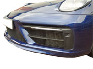 Front Bumper Stainless Steel Grill Set ZunSport. Porsche 992 Carrera 4 (Sport Design Package) 2018>> - ZPR79619, ZPR79619B, ZPR79619, ZPR79619B