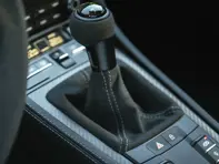 PDK sport knob and boot upgrade kit, Black Race-Tex / Blue Stitching. Porsche 718 / 991.2 / 991 GT3 - 982713120AQT0