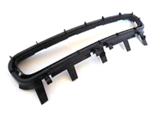 Front bumper centre grille frame. Porsche 987 Boxster - 9875055550001C