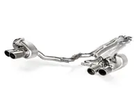 Scarico Akrapovic Evolution Line Titanio per Porsche (971) Panamera GTS / Turbo 2017-2020 - 971253607BY, 971253608BY