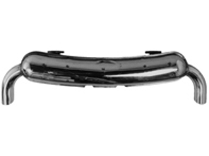 Auspuff Schalldämpfer / Schalldämpfer Heckbox. Mit TÜV/ EWG-Gutachten. Porsche 911 1965-73 2 IN / 2 OUT 70mm Auslass - 91111101105SD, 91111102500SD, 92.510SD, 92510SD, 1620604000, 91111102500, 91111102505 - 92.510SD, 1620604000