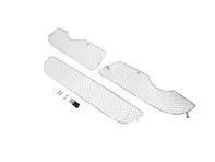 Ensemble de grilles en acier inoxydable pour pare-chocs avant ZunSport. Porsche Cayman 987 MKI