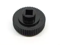 Door Locking Knob. Black Plastic. Porsche 993 Carrera RS - 9285375810370B, 92853758103