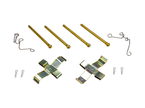 Juego de pasadores de pastillas de freno delanteras. Porsche 924 / 944 - 94435195201, 94435195202 - 68374, 1664000110