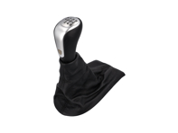 Cuir de levier de vitesses avec écusson Porsche. Porsche 996 / Boxster 986 - 996424981008YR, 99642498100B50, 99642498100C50, 99642498100G10, 99642498100S30, 99642498100J30, 99642498100M30