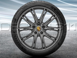 21' Panamera (971) Exclusive Design PLATINUM Alloy Wheels & Summer Tyres Original Porsche - 971044660J