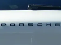 PORSCHE - Stemma posteriore nero opaco per Porsche 95B Macan / Macan II - 95B853687A