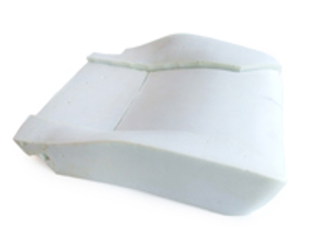 Cojín inferior del asiento delantero para asiento Confort. Porsche 911 77-84 / 928 80-82 - 91152138502, 91152138602