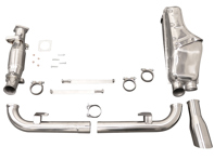 Exhaust set for 964 with cat bypass and centre muffler bypass - 1620001510, 1621400710, 1621100606, 1625000300, 1625000900, 1620701000, 1620600900, 1620700800, 1620301400, 92.247SCLAMP, 99311119500, 90007428202, 99908405202, 92.240S, 92.280S, 92.200S, PO-92260S, 96411104205, 96411321316, 96411321315, 96411104504, 96411104502, 96411104605, 96421104004, 96421103905, 96421103932