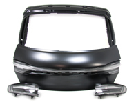 Kit conversione portellone posteriore per Macan MKI - luci oscurate Scritta PORSCHE nera - 95B827041BYGRV, 95B04490502