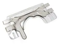 Mittelschalldämpferhalter mit Hitzeschutz. Porsche 997.2 - 99711302632, 99711302633